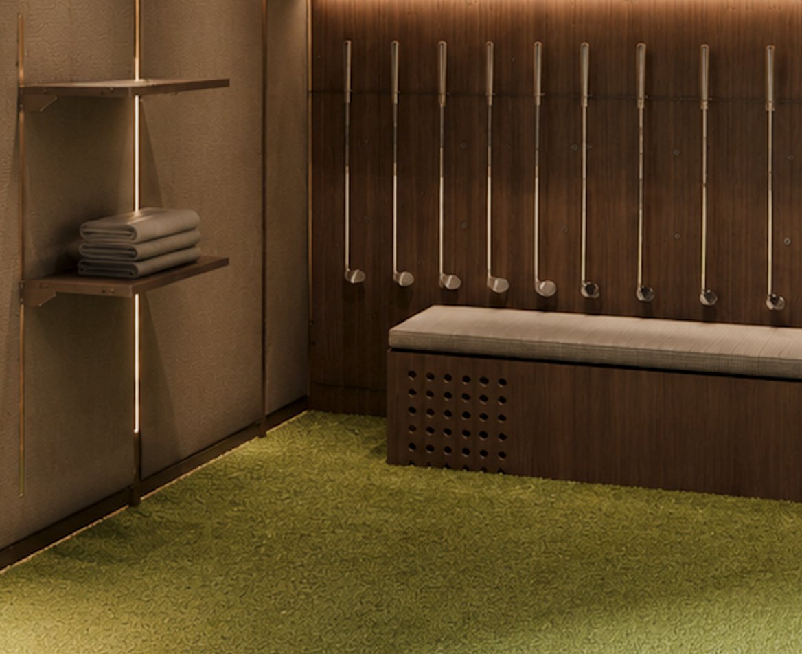 Bespoke club storage